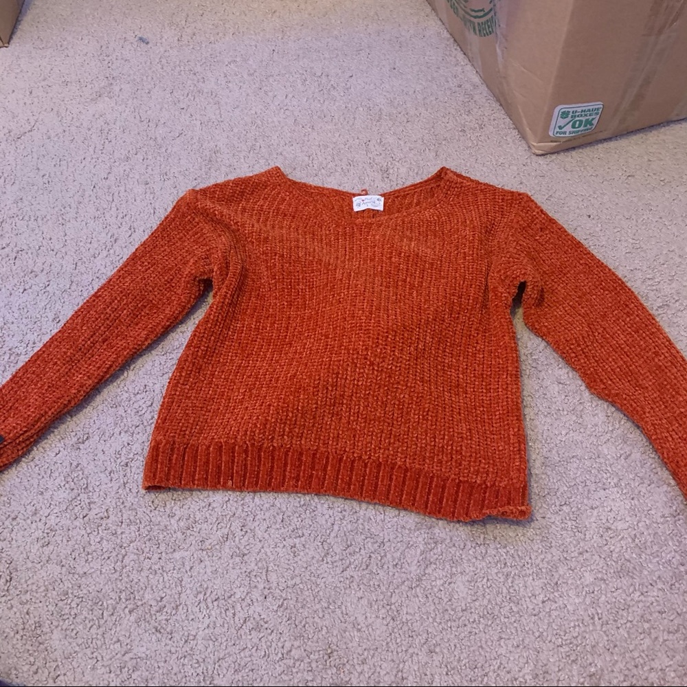 Red sweater